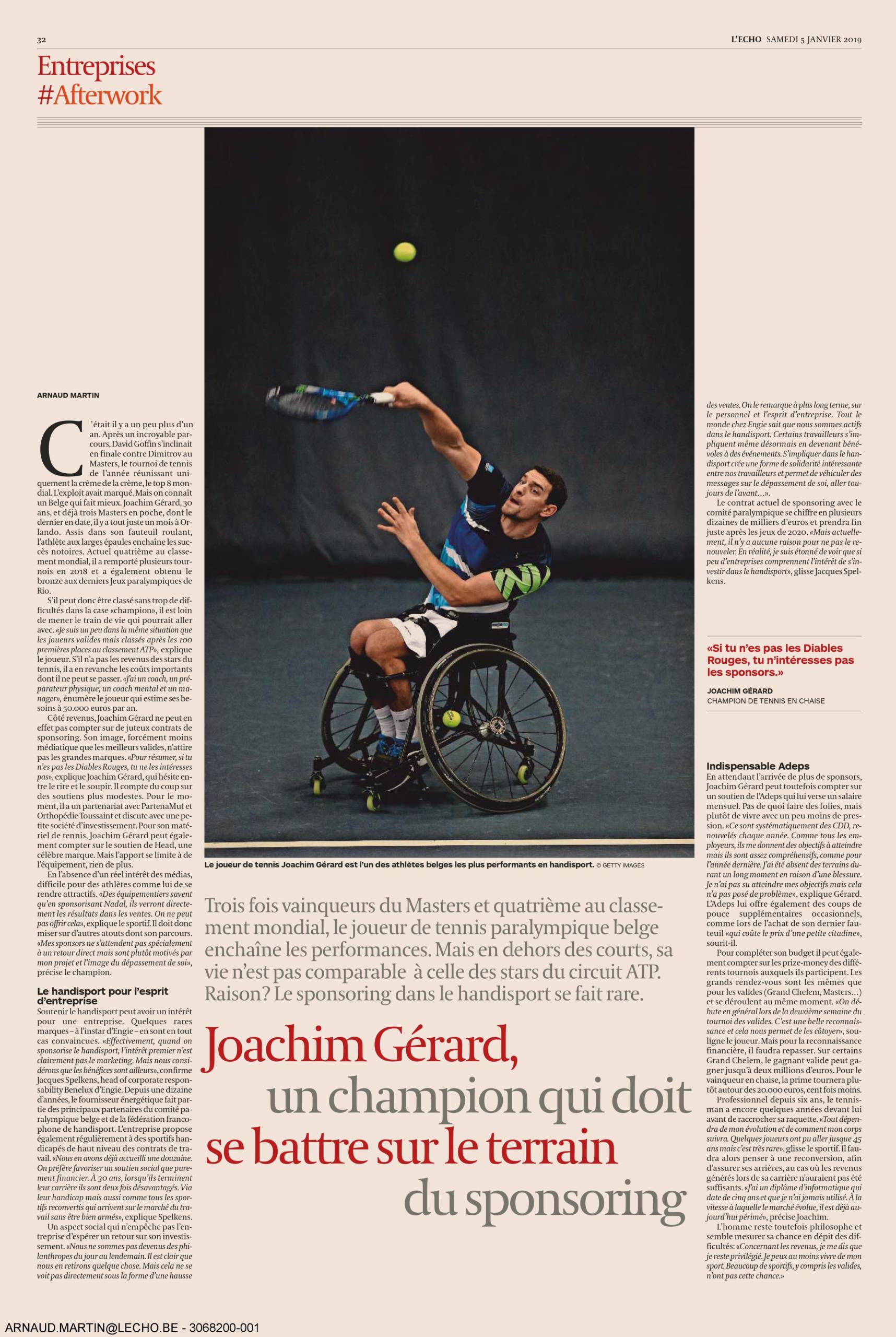 Orthopedie-Toussaint-Joachim-Gerard-Sponsoring-Handisport-Journal-l-Echo